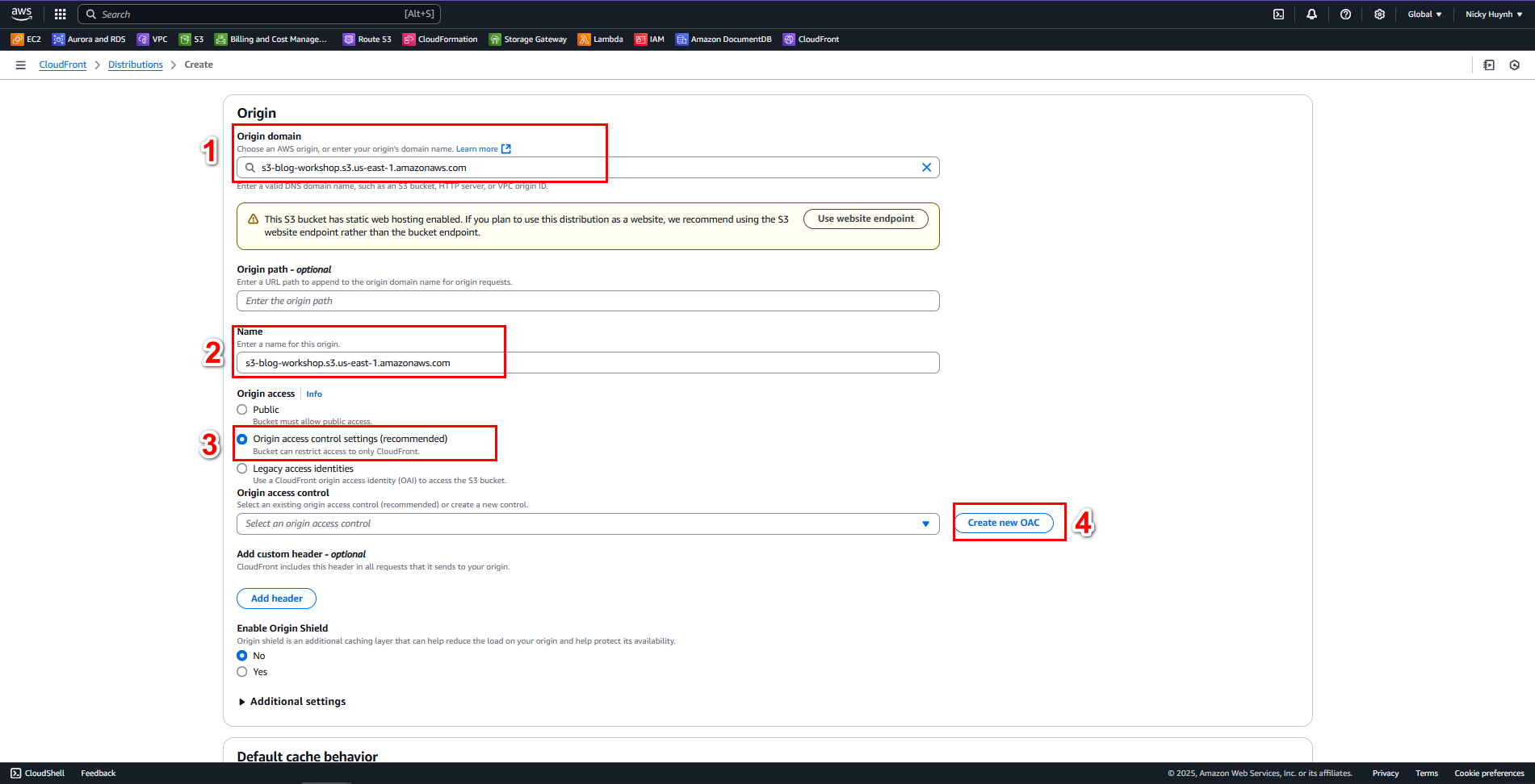 Create distribution