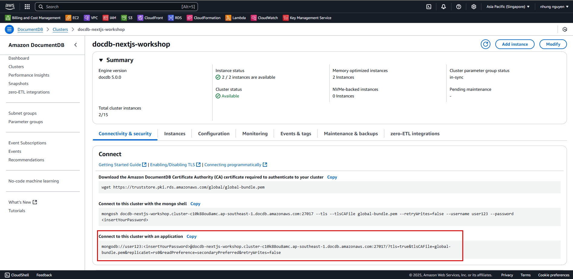 mongorestore